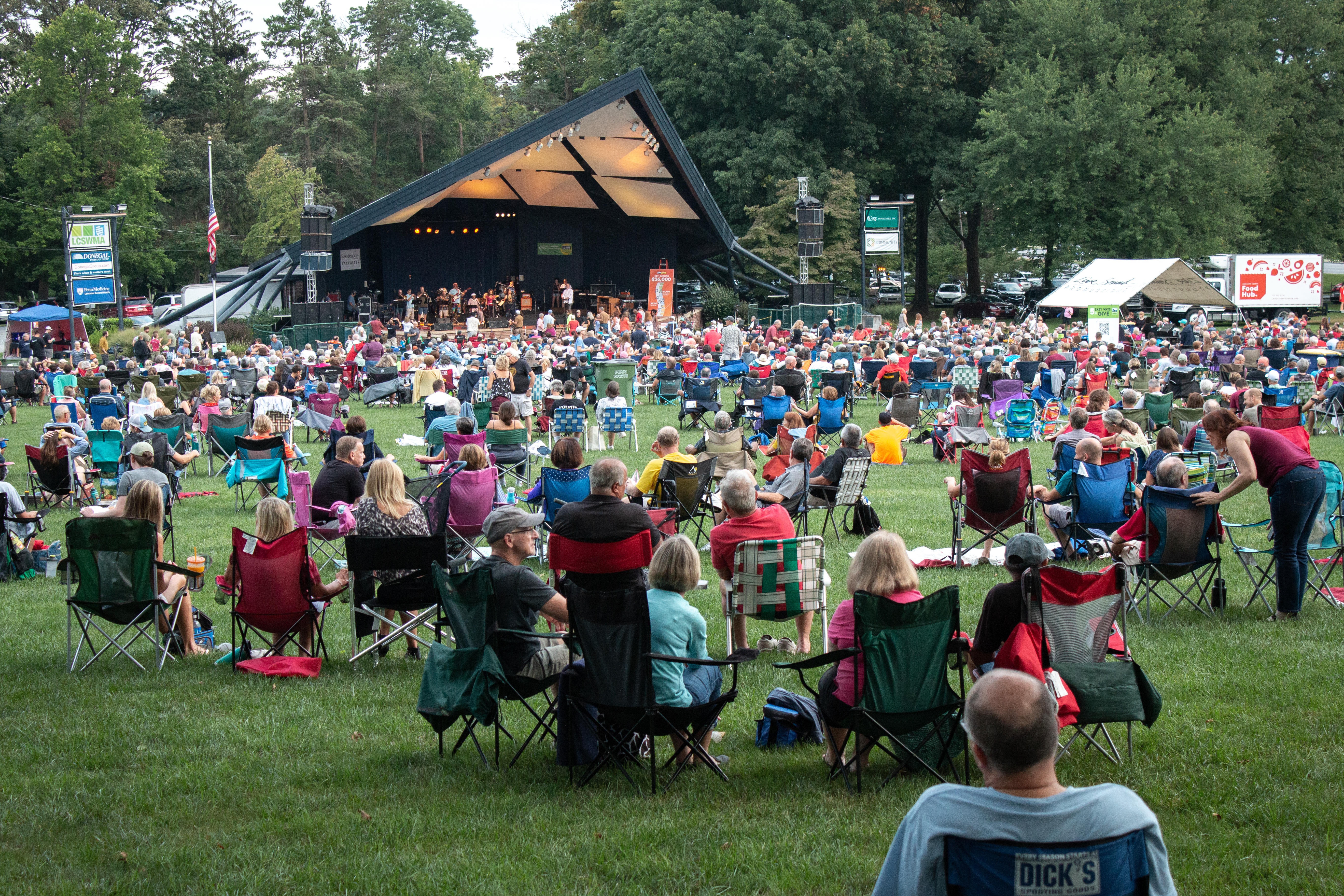 Kalas Foundation Supports Long's Park Ampitheater Foundation Live aid Concert Aug. 29, 2021 Photo by Jim Goudie