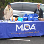 MDA table at the Ride for Life.